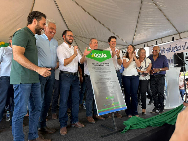 Com articulação de Lucas do Vale, Governo de Goiás entrega reestruturação da GO-184 e da GO-050 no Sudoeste Goiano