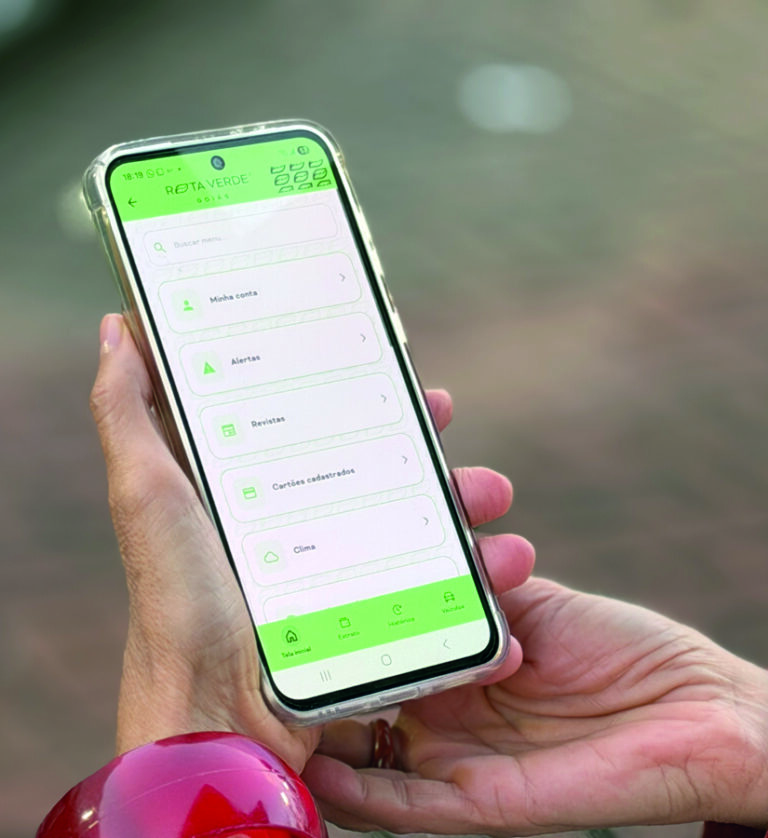 Usuários cadastrados no app Rota Verde receberão mensagem teste de pedágio por e-mail ou SMS