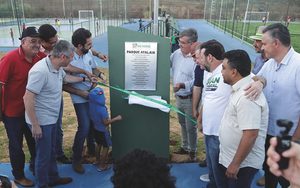 Vereadores prestigiam inauguração do Parque Atalaia na região sul de Rio Verde