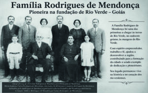 RODRIGUES DE MENDONÇA, FAMÍLIA PIONEIRA DE RIO VERDE