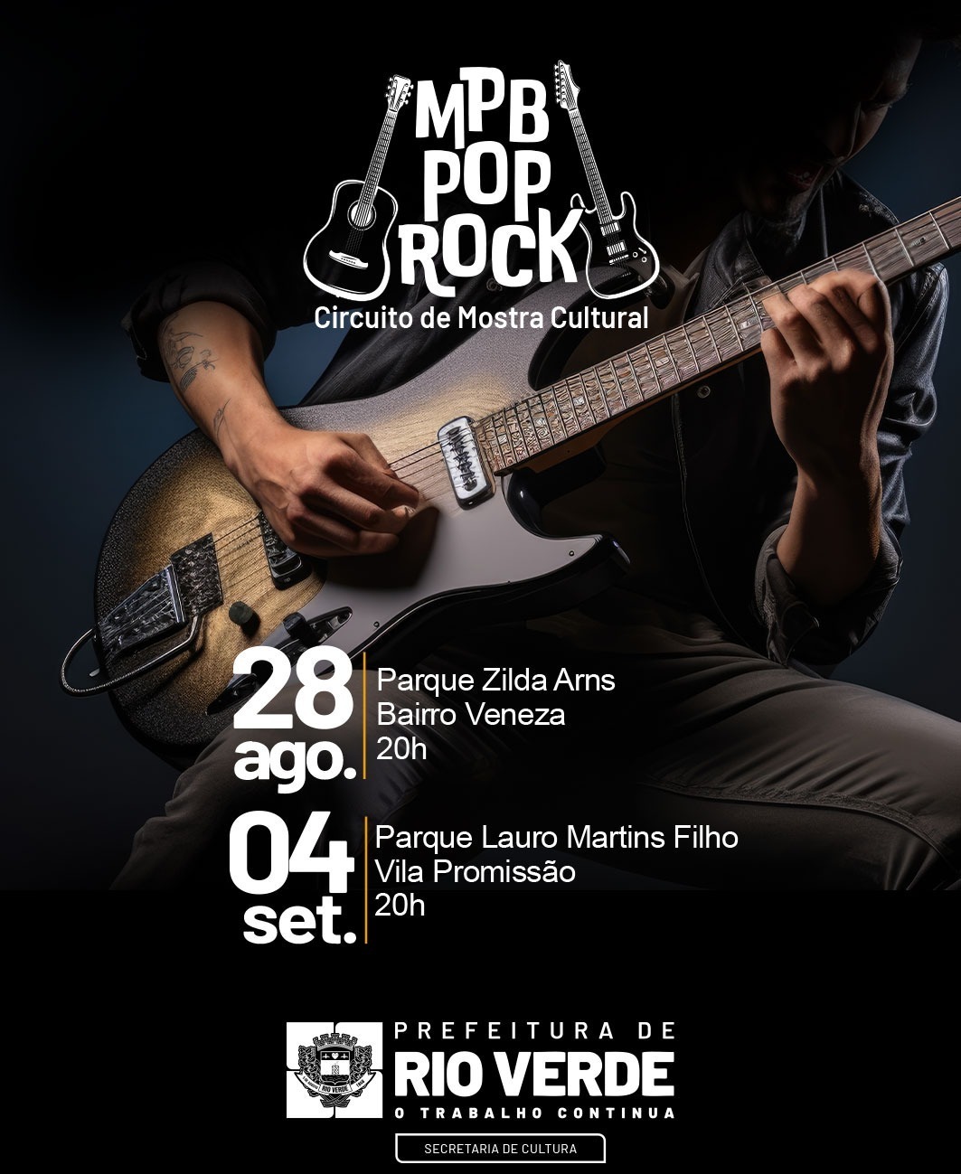 Circuito Cultural leva música, arte e Hip Hop ao Parque Lauro Martins