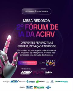 2º FÓRUM DE IA DA ACIRV – SUDOEXPO 2026