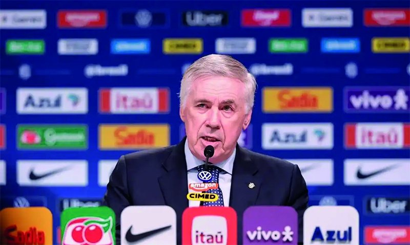 Ancelotti convoca seleção para amistosos contra Japão e Singapura